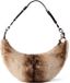 GUESS Mavis Hobo Bag Espresso Multi beige Schoudertas