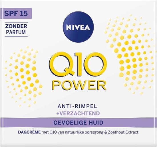 Nivea Q10 Power Sensitive DagcrÃ¨me - SPF 15 - 50ml