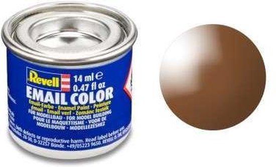 Revell #80 Mud Brown - Gloss - RAL8003 - Enamel - 14ml