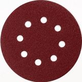 Makita disque de ponçage Velcro 125 rouge K240 10