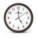Esperanza Los Angeles Horloge mécanique Rond Noir. Blanc