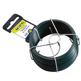 tenax IJzerdraad met kunststof gecoat, groen, lengte 50 m, diameter 1 mm