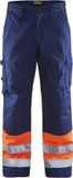 Blåkläder Werkbroek High Vis 1564-1811 - Marineblauw/Oranje - C52