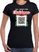 Bellatio Decorations Bellatio Kerst QR code kerstshirt All I want: Een lekker gast dames zwart - S