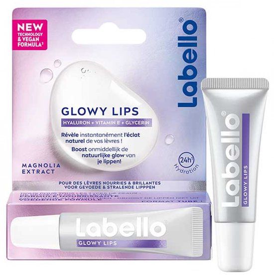 Labello Glowy Lips Lippenbalsem Tube - 10 ml