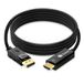 Skintek SK-04-DPH18 DisplayPort (DP) naar HDMI-adapterkabel, 4K 1080p 60Hz stekker op bus verbinden PC/Notebook/Mac met DisplayPort uitgang naar monitor, projector met HDMI-ingang. Kabel 1,8 m.
