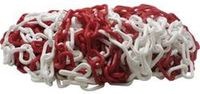 VISO Afzetketting Rood, Wit Polypropyleen 25 m