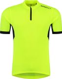 Rogelli Core Heren Fietsshirt - Korte Mouw - Korte Rits - Fluor/Zwart