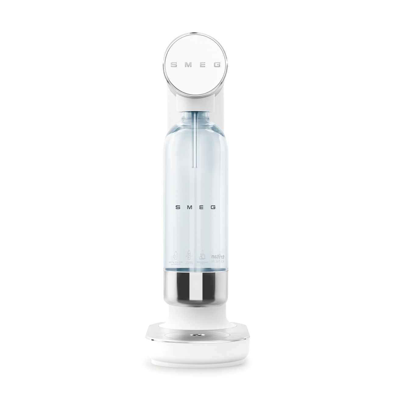 Smeg SKC01WHM Soda Maker - Mat Wit