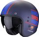 Scorpion Belfast Evo FC Barcelona Blauw Mat Jethelm Maat S