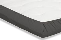 Beter Bed Select Jersey Topper Hoeslaken - 180x220 cm - Donkergrijs