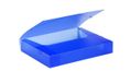 CARCHIVO 385KF50 map Polypropyleen (PP) Blauw, Doorschijnend A4