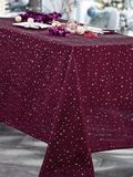 CALITEX Evita Tafelkleed, polyester, bordeaux, 150 x 250 cm