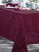 CALITEX Evita Tafelkleed, polyester, bordeaux, 150 x 250 cm