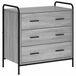vidaXL Ladekast Grijs Sonoma 70 x 39,5 x 71 cm Bewerkt hout
