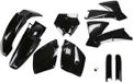 UFO PLAST Complete set zwart KTM SX 250 2003-2003