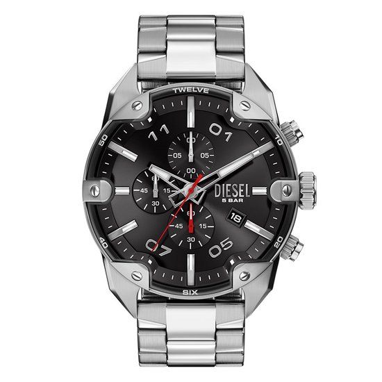 Diesel DZ4709 Mannen Horloge 49 mm - Zilverkleurig