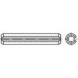 TOOLCRAFT C136995 Spanstiften (Ø x l) 16 mm x 24 mm Verenstaal 25 stuk(s)