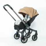 Apricot poussette 4-en-1 - Poussette combinée multifonctionnelle