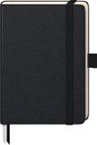 Brunnen Notizbuch A6 blanko - A6 schrijfblok & schrift 192 vel Zwart