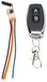 ciciglow Mini Remote Relais, DC3.7V-12V Relais Afstandsbediening Schakelaar 433MHz Leren Draadloze RF Zender Ontvanger Schakelaar voor Toegangscontrole Systeem Hijsapparatuur