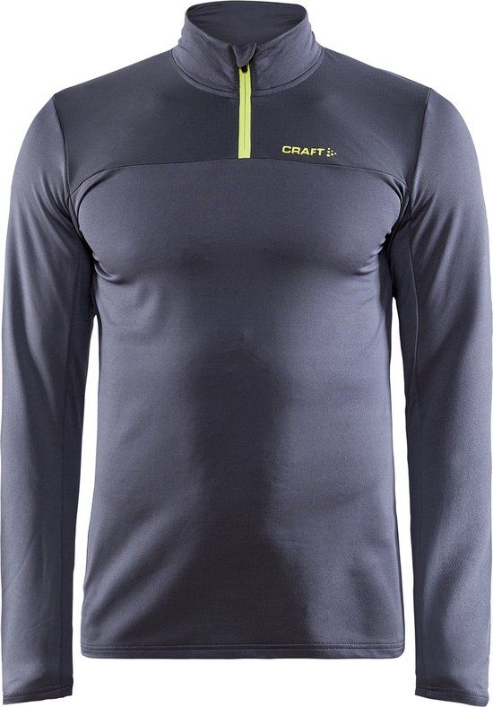 Craft Core Gain Midlayer Wintersportpully Heren - Maat M - Asphalt - 1/4 Zip - 2020