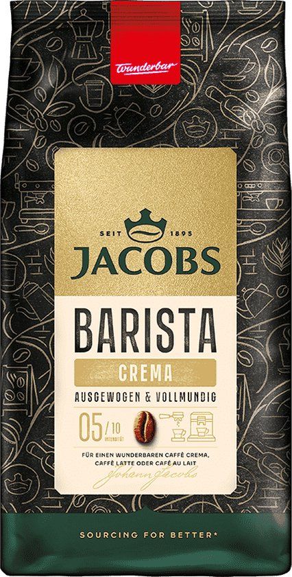 Jacobs Barista Crema Koffiebonen 1 kg