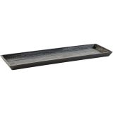Permapack Ecopots Saucer Rectangular Grey 789x194x40mm