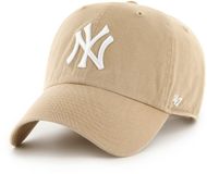 47 Brand MLB Clean-Up New York Yankees Pet Khaki Unisex Volwassenen