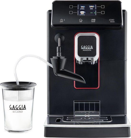 Gaggia Magenta Milk - Volautomatische Espressomachine - Zwart