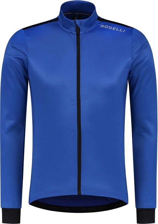 Rogelli Core Fietsshirt Heren Lange Mouwen - Blauw - Maat M