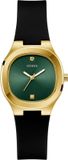 Guess Eve GW0658L1 Horloge - Siliconen - Zwart - Ø 32 mm