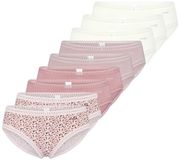 sloggi Dames hipster slip 9 pack GO Crush roze / crème