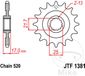 JT Sprockets pignon standard acier pour moto 520 Brixton Crossfire 500 15T