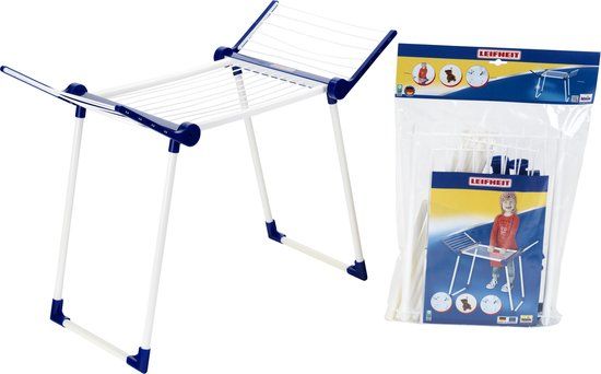 Klein Toys Leifheit Droogrek - Inklapbaar - Blauw/Wit