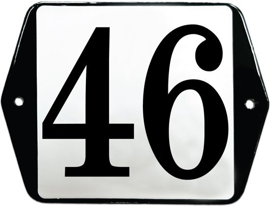 EmailleDesignÂ® Emaille huisummer model oor - 46
