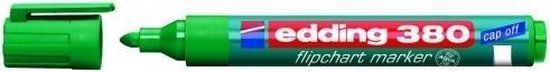 Edding 380 markeerstift Groen Beitelvormige punt