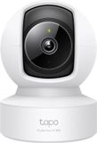 Tapo C222 WLAN-camera voor binnen, 2 K, 4 MP QHD, bewakingscamera, 360 graden kijkhoek, uitgebreid nachtzicht, bidirectionele audio, intelligente detecties en meldingen Smart AI, akoestisch en helder