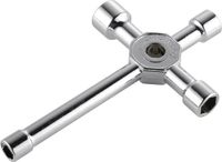 Reely Clé en croix pour bougie de préchauffage M8, M9, M10, M12