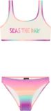 Protest PRTAline JR Bikini Set Meisjes Shocking Orange Tie-dye