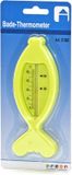 Merkloos / Sans marque Humbert Und Brandt Gmbh Bad/Water/zwembad thermometer Fish - kunststof - 15 x 5 cm - geel - drijvend