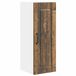 vidaXL Wandkast PORTO Bewerkt Hout Oudhout 30 x 31 x 80 cm
