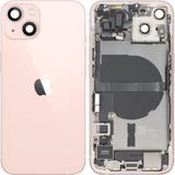Apple iPhone 13 Batterijklep, Met Middenbehuizing, Complete Onderdelen, Roze, Premium Swap