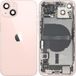 Apple iPhone 13 Batterijklep, Met Middenbehuizing, Complete Onderdelen, Roze, Premium Swap