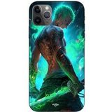 Maniacase iPhone 11 Pro One Piece Zoro 3D Manga anime Fanart Case