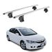 Omac Barres De Toit Transversales En Aluminium Pour Honda Civic Viii Hb 2005-2012