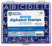 Flexjuf Alfabet stempels: HOOFDLETTERS en leestekens (34 stuks)