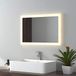 EMKE LED badkamerspiegel 40 x 60 cm met verlichting warm wit