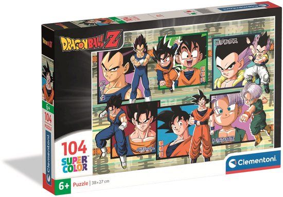 Clementoni Dragon Ball Z Puzzel 104 stukjes