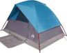 vidaXL Koepeltent 2-persoons waterdicht blauw
